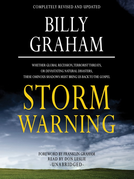 Title details for Storm Warning by Billy Graham - Available